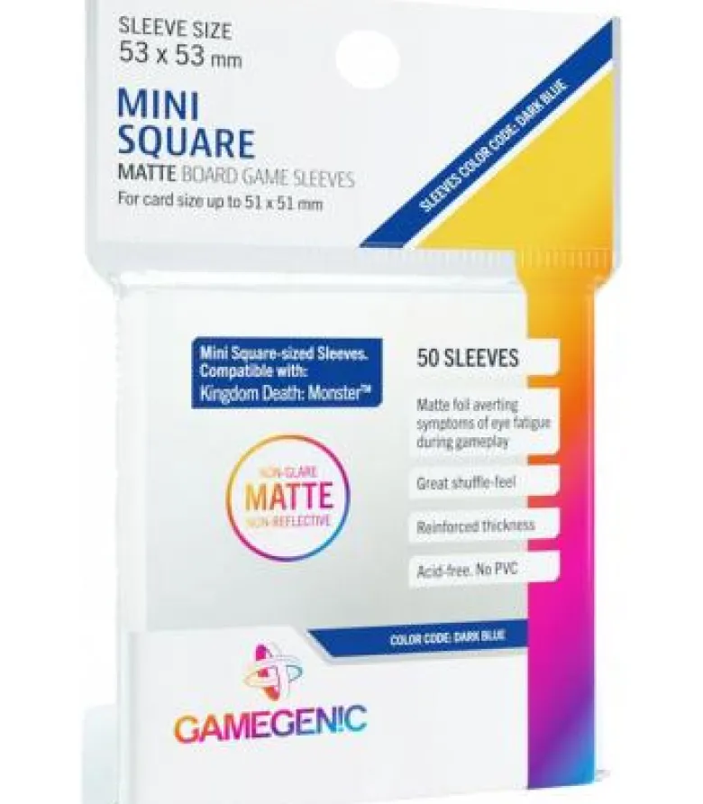Gamegenic: Matte Mini Square Sleeves 53x53mm (50)