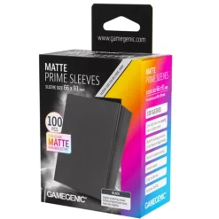 Gamegenic: Matte Prime Sleeves (Black) (100)