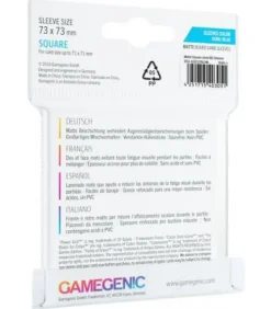 Gamegenic: Matte Square-Sized Sleeves 73x73mm (50)