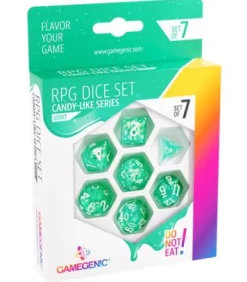 Gamegenic: Mint RPG Dice Set (7pcs)