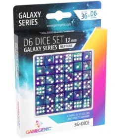 Gamegenic: Neptune D6 Dice Set 12 mm (36 pcs)