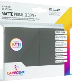Gamegenic: Pack Matte Prime Sleeves (Gris) (100)