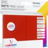 Gamegenic: Pack Matte Prime Sleeves (Rojo) (100)