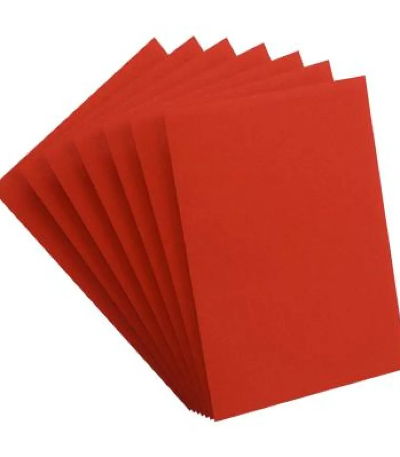 Gamegenic: Pack Matte Prime Sleeves (Rojo) (100)