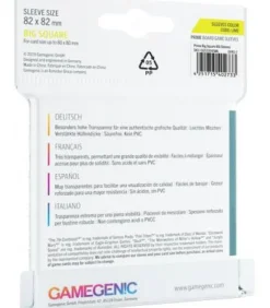 Gamegenic: Prime Big Square-Sized Sleeves 82x82mm (50)