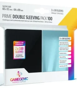 Gamegenic: Prime Double Sleeving Pack 66x91mm (2x100)