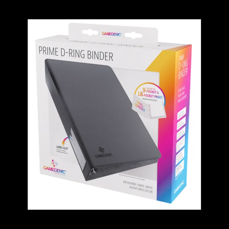 Gamegenic: Prime D-Ring-Binder (Negro)