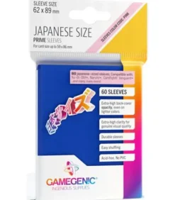 Gamegenic: Prime Japanese Sleeves 62x89mm (60) (Azul)