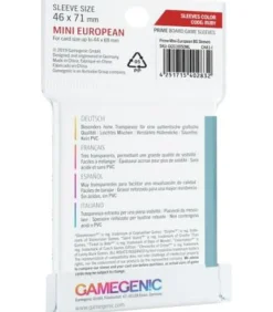 Gamegenic: Prime Mini European-Sized Sleeves 46x71mm (50)