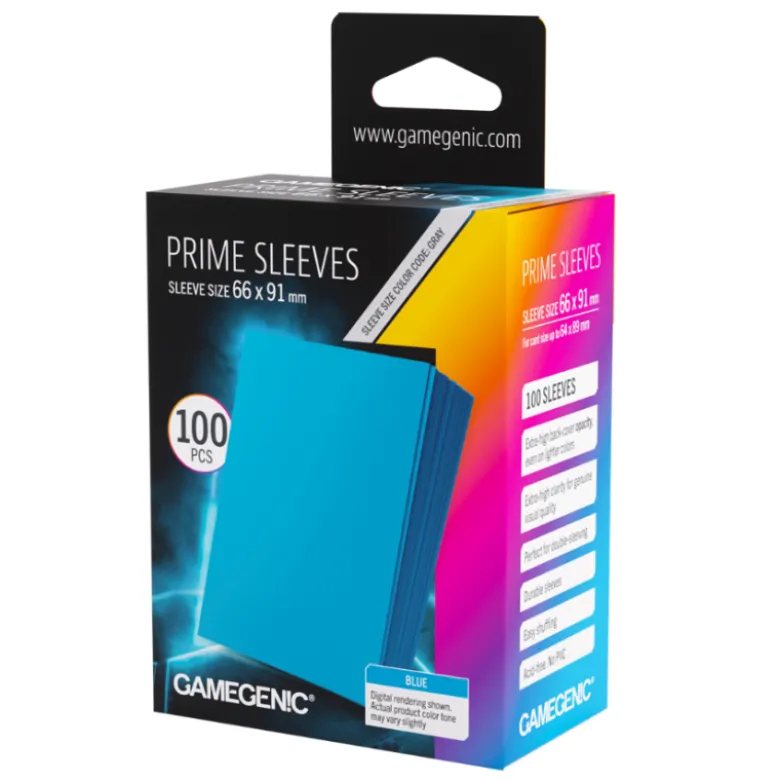 Gamegenic: Prime Sleeves (Blue) (100)