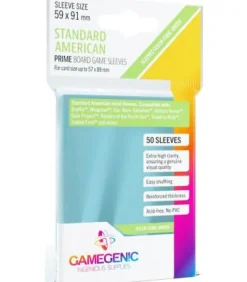 Gamegenic: Prime Standard American Sleeves 59x91mm (50)