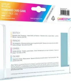Gamegenic: Prime Standard Card Game Value Pack 66x91mm (200)