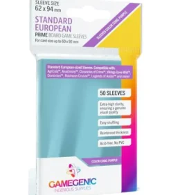 Gamegenic: Prime Standard European-Sized Sleeves 62x94mm (50)