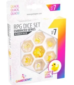 Gamegenic: Rubber Duck RPG Dice Set (7pcs)