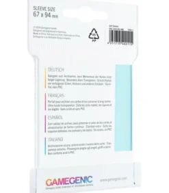 Gamegenic: Soft Sleeves 67x94mm (100)