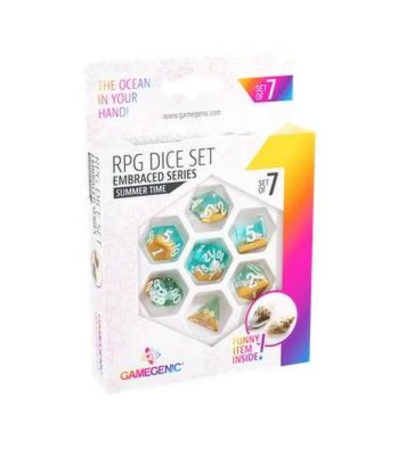 Gamegenic: Summer Time RPG Dice Set (7pcs)