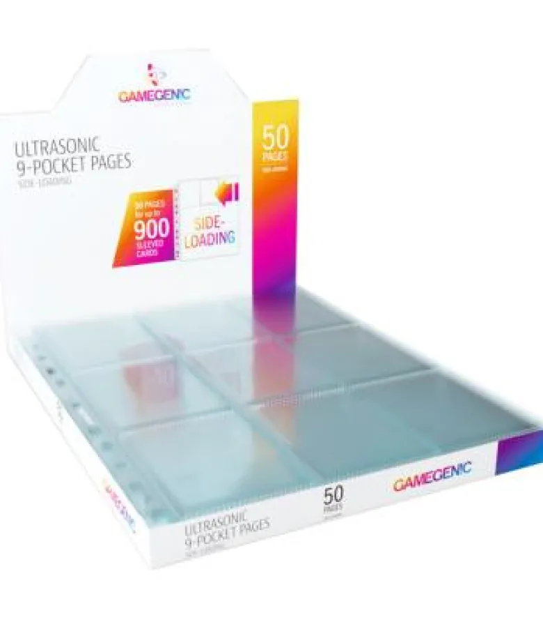 Gamegenic: Ultrasonic 9-Pocket Pages Side-Loading Display (50)