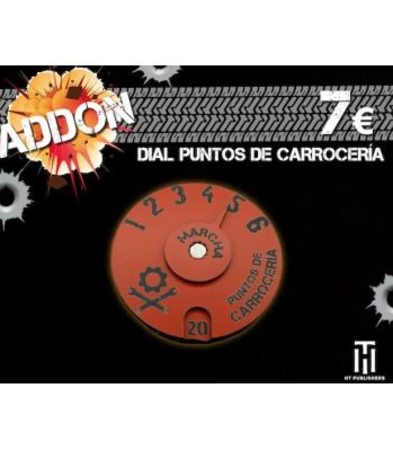 Gaslands: Dial de Puntos de Maniobra