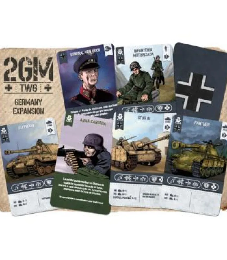 2GM Tactics: Refuerzos Alemania