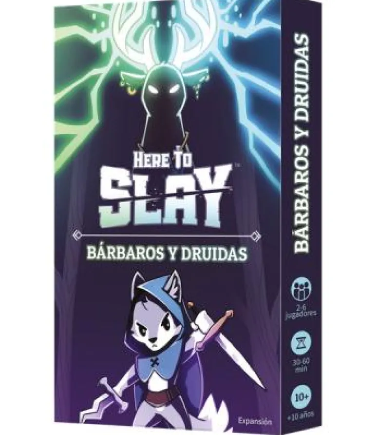 Here To Slay: Bárbaros y Druidas