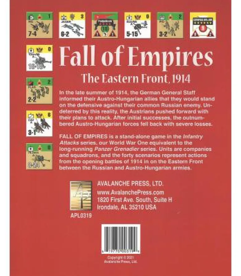 Infantry Attacks: Fall of Empires - The Eastern Front, 1914 (Inglés)