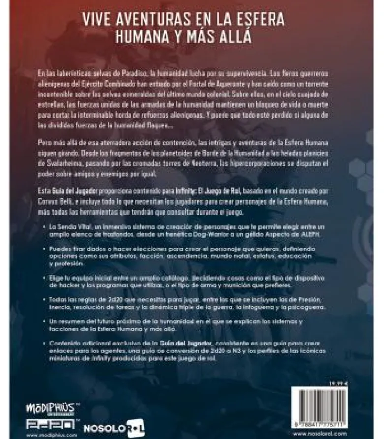 Infinity: Guía del Jugador