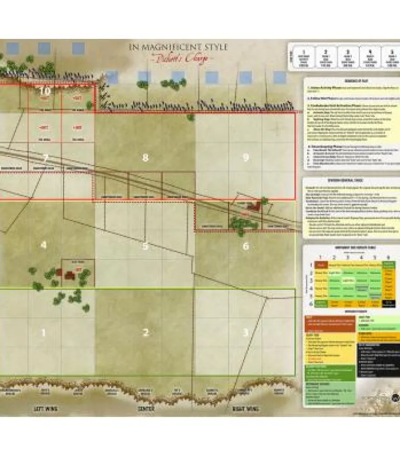 In Magnificent Style: Pickett's Charge at Gettysburg Deluxe Edition (Inglés)