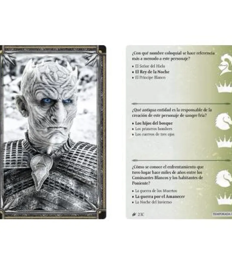 Juego de Tronos Trivia: Expansión de las Temporadas 5-8
