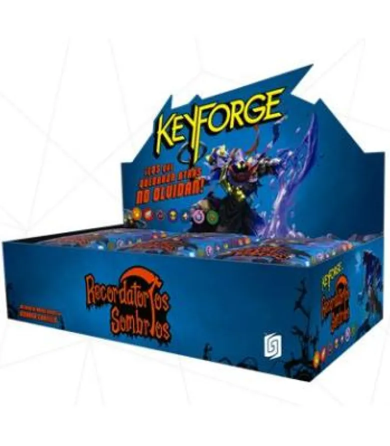 Keyforge: Recordatorios Sombrios (Expositor con 12 Mazos)