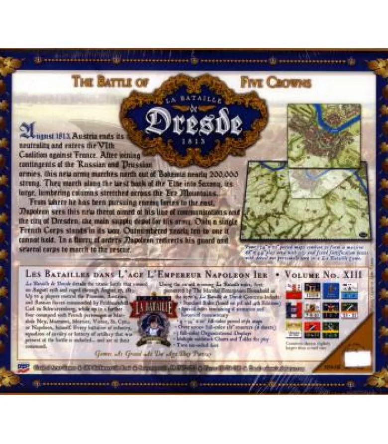 La Bataille de Dresde, 1813 (Inglés)