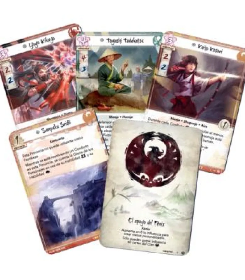 La Leyenda de los Cinco Anillos LCG: Discípulos del Vacío (Pack del Clan del Fénix)