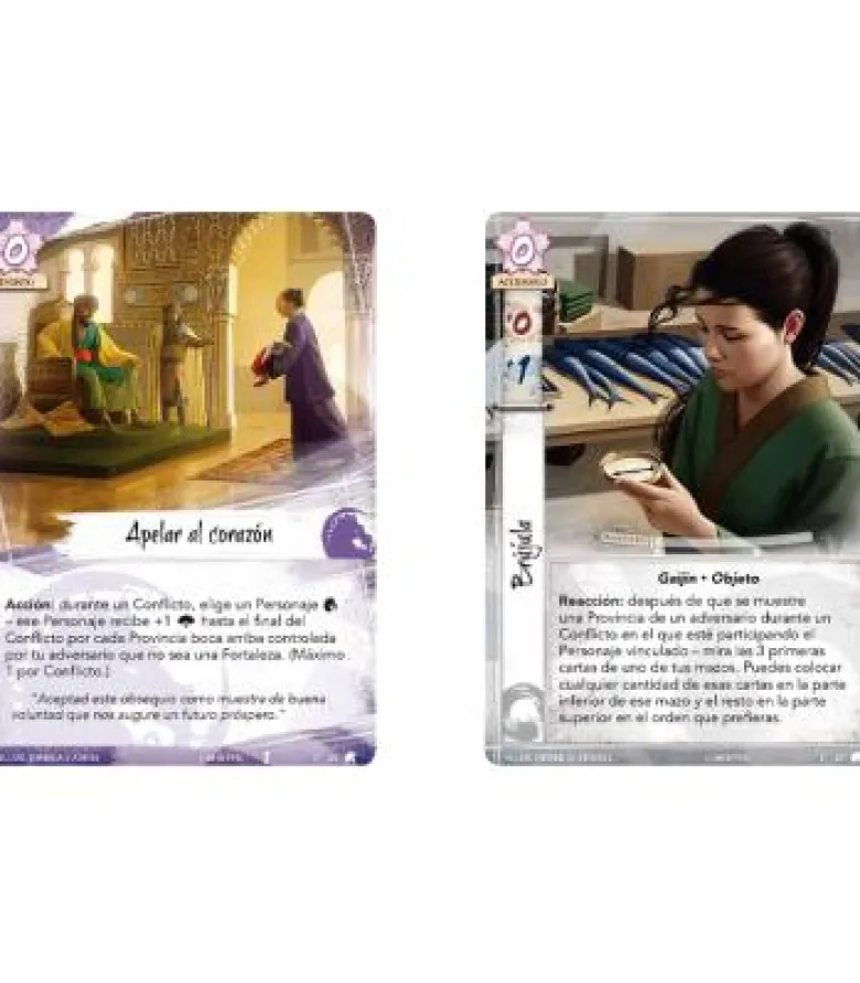 La Leyenda de los Cinco Anillos LCG: Guerreros del Viento (Pack del Clan Unicornio)