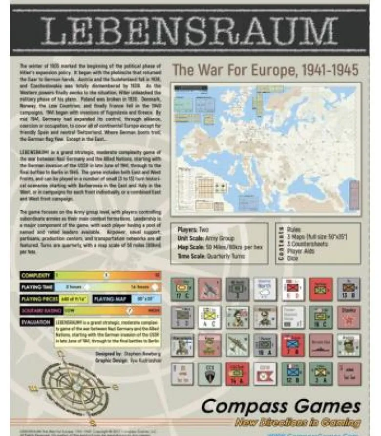 Lebensraum: The War for Europe, 1941-1945 (Inglés)
