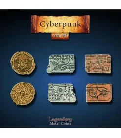 Legendary Metal Coins: Cyberpunk (24)