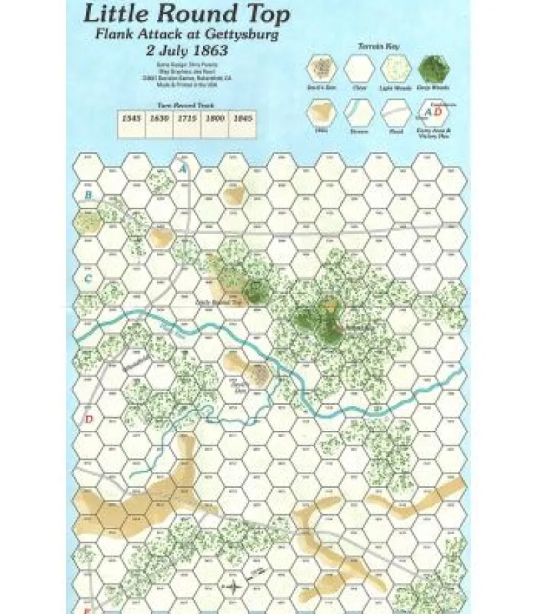Little Round Top: Flank Attack at Gettysburg, 2 July 1863 (Inglés)
