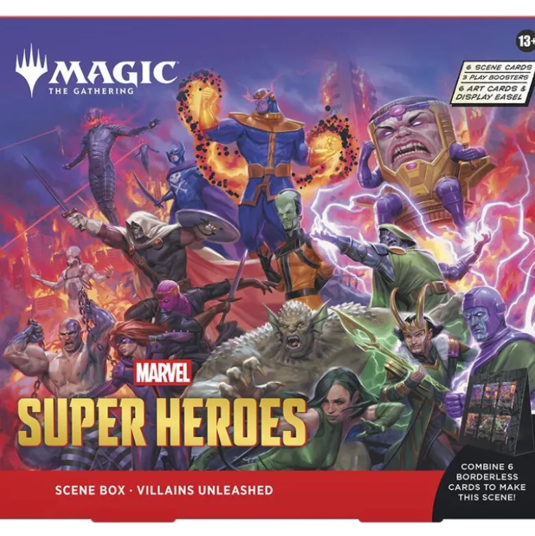 Magic the Gathering: Marvel Super Heroes - Villains Unleashed (Scene Box)