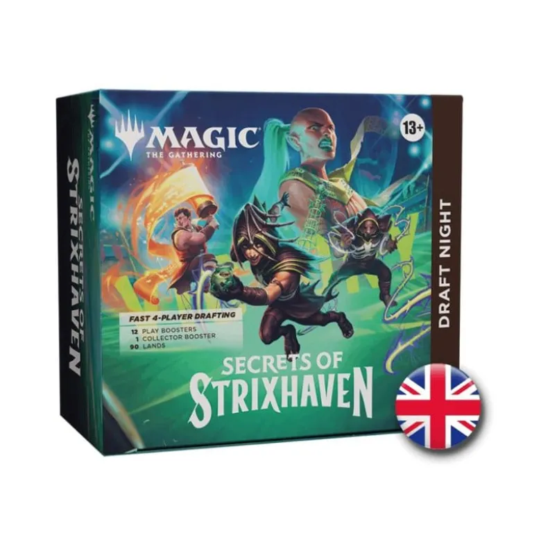 Magic the Gathering: Secrets of Strixhaven (Draft Night) (Inglés)