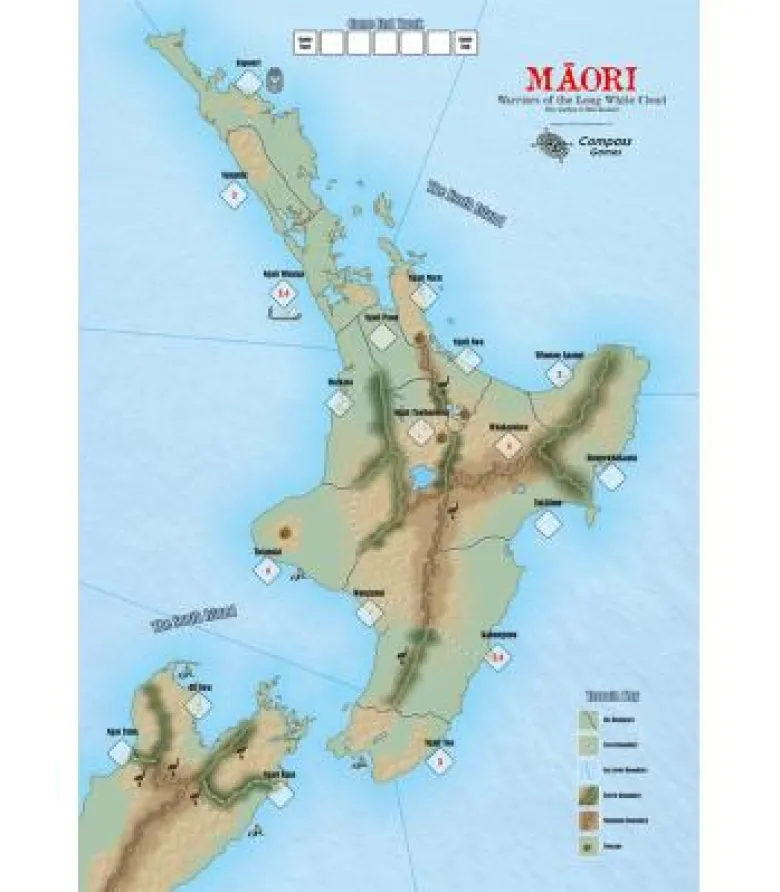 Maori: Warriors of the Long White Cloud (Inglés)