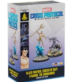 Marvel Crisis Protocol: Black Panther, chosen of Bast & Namor The Submariner(Inglés)