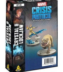 Marvel Crisis Protocol: Crystal & Lockjaw (Inglés)