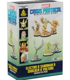 Marvel Crisis Protocol: Electro & Sandman & Shocker & Vulture (Character Pack)