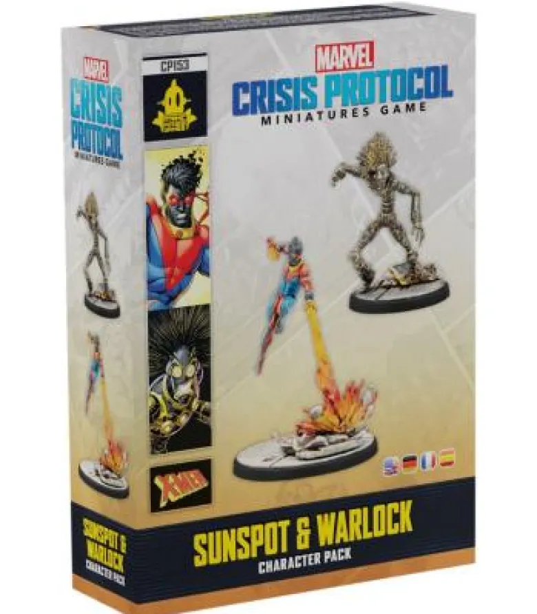 Marvel Crisis Protocol: Sunspot & Warlock (Character Pack)
