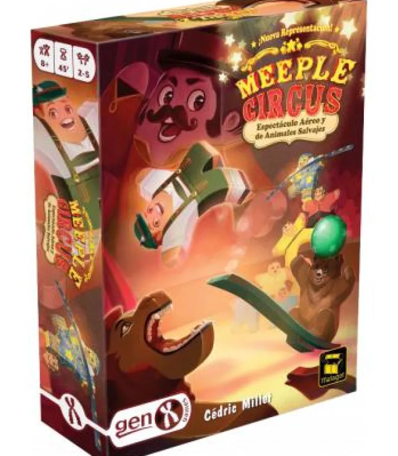 Meeple Circus: Espectáculo Aéreo y de Animales Salvajes