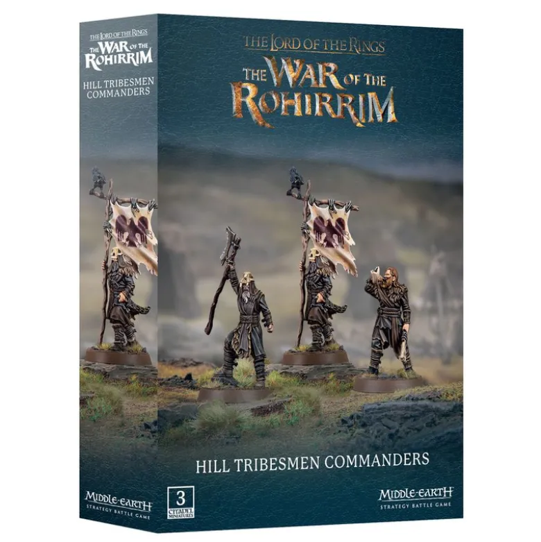 Middle-Earth Strategy Battle Game - The War of the Rohirrim: Hill Tribesmen Commanders