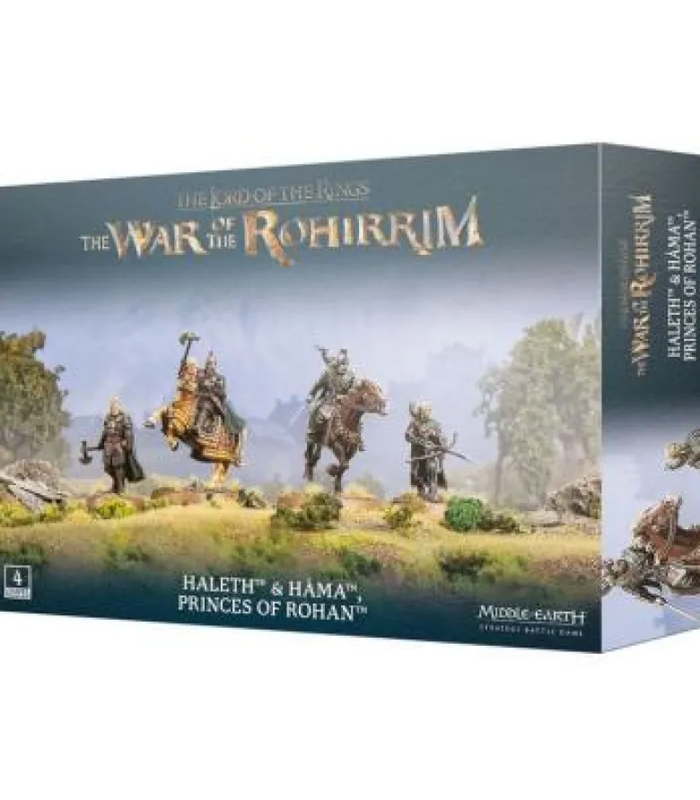 Middle-Earth Strategy Battle Game - The War of the Rohirrim: Haleth & Hama, Princes of Rohan