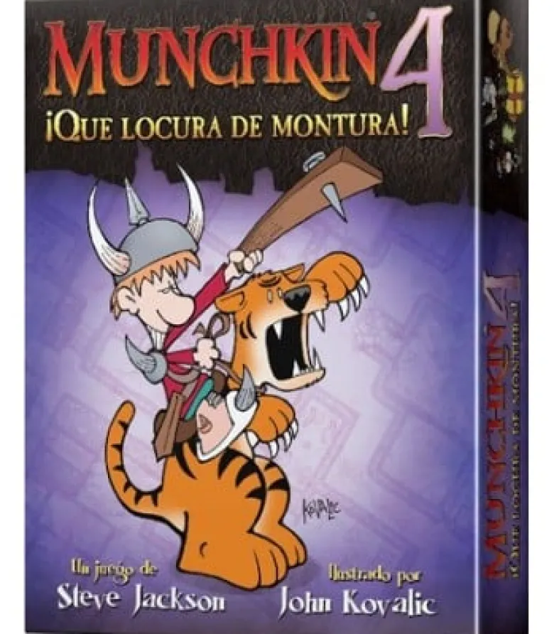 Munchkin 4: ¡Qué Locura de Montura!