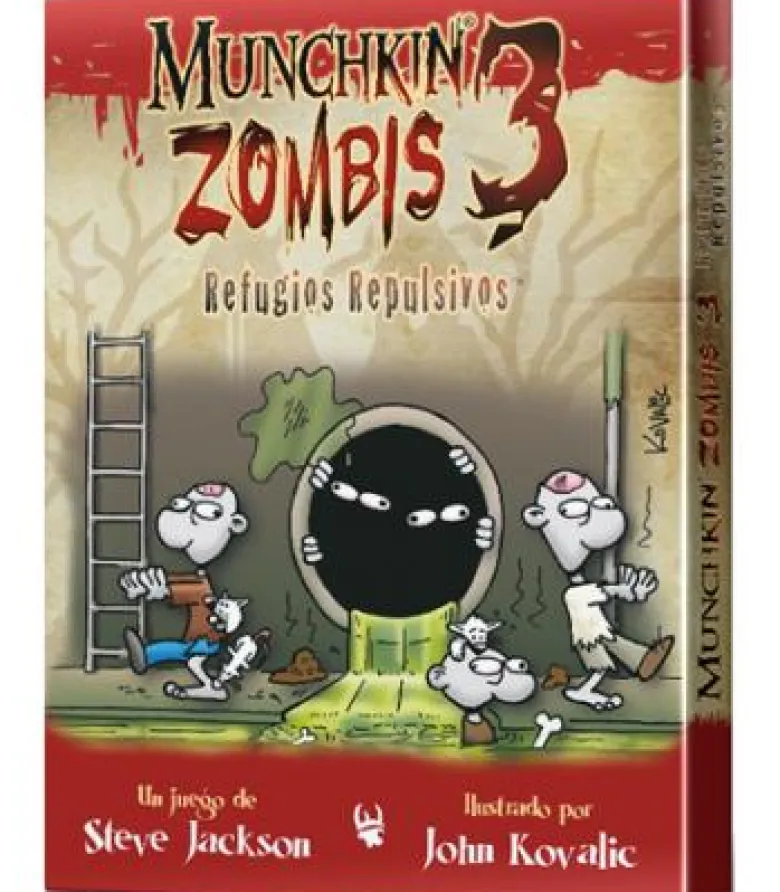 Munchkin Zombies 3: Refugios Repulsivos