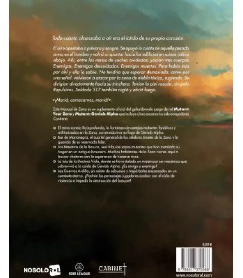 Mutant Year Zero: Manual de Zona 3 - ¡Morid, Comecarnes, Morid!