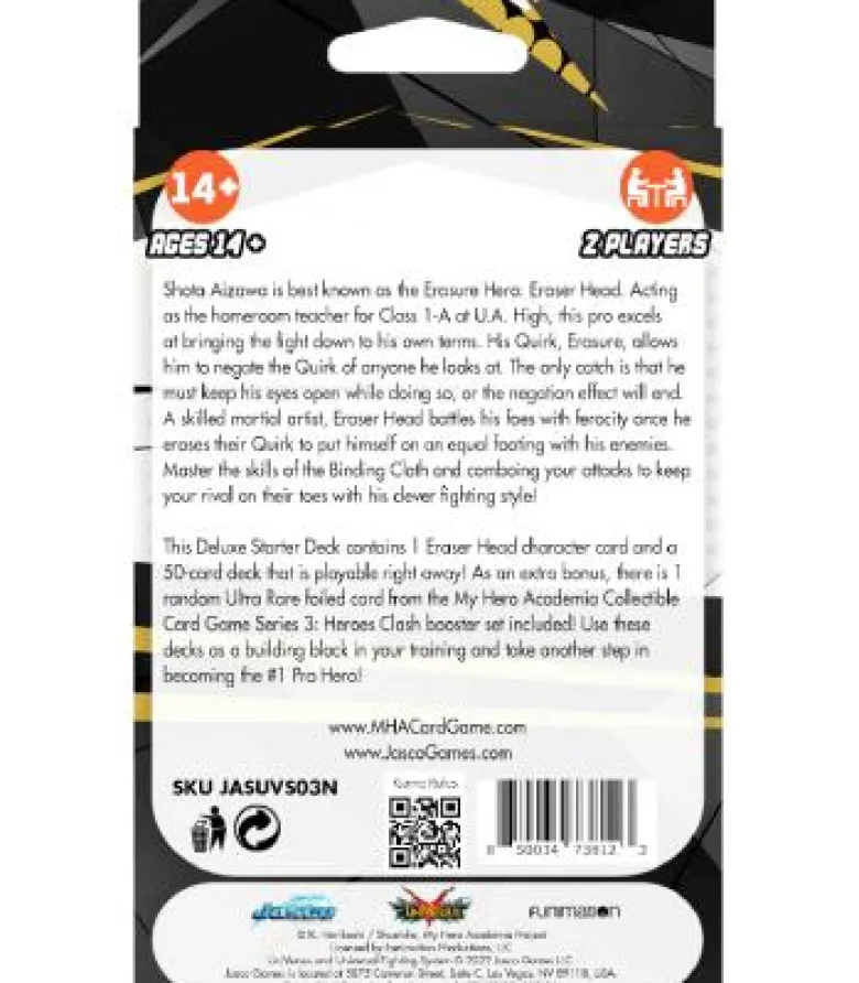 My Hero Academia: Eraser Head (Deluxe Starter Deck) (Inglés)