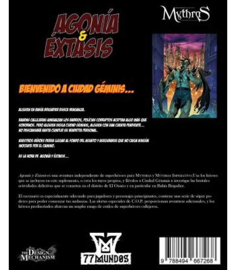 Mythras: Agonía & Éxtasis